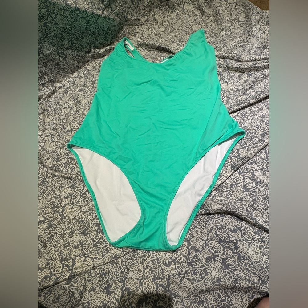 Me Undies Aqua x back swimsuit 3X